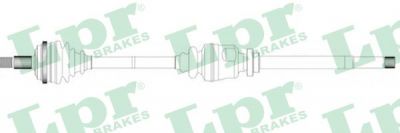 LPR DS16093 приводной вал на PEUGEOT EXPERT фургон (222)