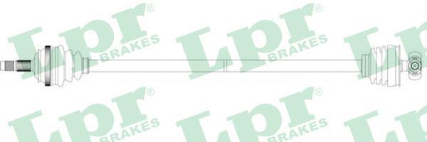 LPR DS20052 приводной вал на FIAT TEMPRA (159)