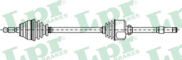 LPR DS21070 приводной вал на FORD FOCUS (DAW, DBW)