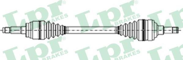 LPR DS21071 приводной вал на FORD FOCUS (DAW, DBW)
