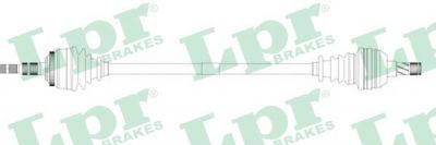 LPR DS37088 приводной вал на OPEL ASTRA G универсал (F35_)