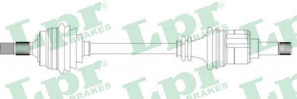 LPR DS38027 приводной вал на PEUGEOT 405 II Break (4E)