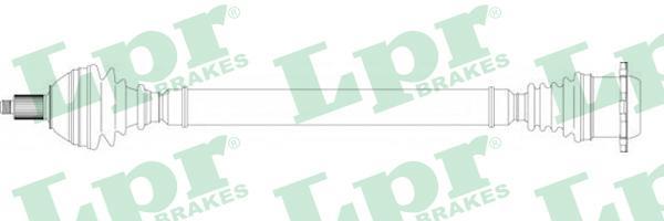 LPR DS51127 приводной вал на SEAT CORDOBA (6L2)