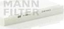 MANN Фильтр салонный CITROEN C4/PEUGEOT 307 (CU 2940) MANN Фильтр салонный CITROEN C4/PEUGEOT 307 (CU 2940)