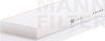 Mann CU 52 004 фильтр, воздух во внутренном пространстве на VISEON L Series