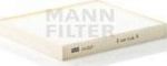 MANN Фильтр салона DODGE CALIBER/AVENGER/JEEP COMPASS/PATRIOT (05058693AA, CU2227)