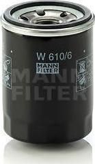 MANN Фильтр масляный HONDA all models >87 (W 610/6) MANN Фильтр масляный HONDA all models >87 (W 610/6)