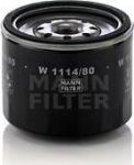 MANN Фильтр масляный KIA SPORTAGE DIESEL (26321 2W000, W1114/80) MANN Фильтр масляный KIA SPORTAGE DIESEL (26321 2W000, W1114/80)