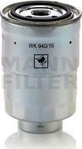 MANN Фильтр топливный MAZ HYU MIT дизель (WK 940/16 X) MANN Фильтр топливный MAZ HYU MIT дизель (WK 940/16 X)