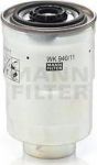 MANN Фильтр топливный DIESEL Mitsubishi PAJERO II (V2_W/V4_W) 2.5-2.8TD 12/90-04/00 WK940/11=>WK940/11X (MB220900, WK940/11X)
