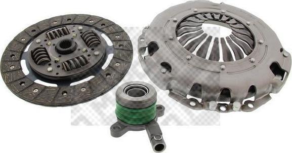 MAPCO 10105/2 комплект сцепления на NISSAN PRIMASTAR фургон (X83)