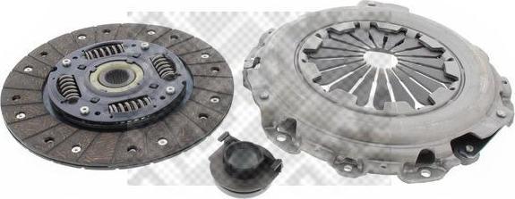 MAPCO 10116 комплект сцепления на RENAULT MEGANE I (BA0/1_)