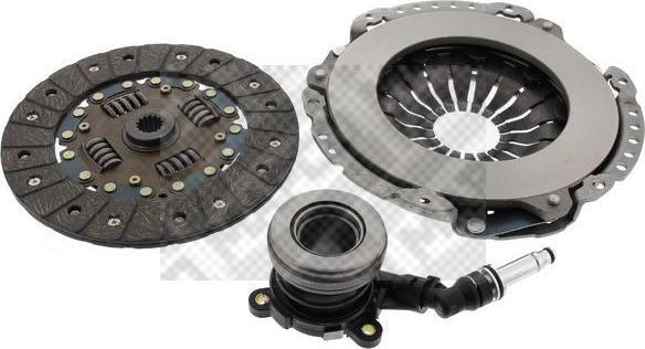 MAPCO 10711 комплект сцепления на OPEL VECTRA B (36_)