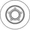 MAPCO 15878 тормозной диск на AUDI A6 (4B2, C5)