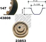 MAPCO 23808 комплект ремня грм на VW PASSAT Variant (3A5, 35I)