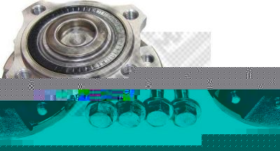 MAPCO 26662 комплект подшипника ступицы колеса на 5 (E60)