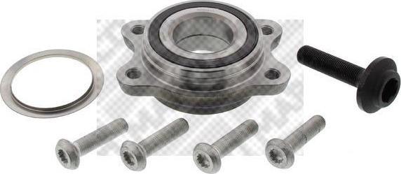 MAPCO 26767 Ступица с подшипником задняя (Quattro) (4F0598625A)