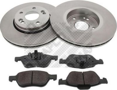 MAPCO 47175 комплект тормозов, дисковый тормозной механизм на RENAULT LAGUNA II (BG0/1_)