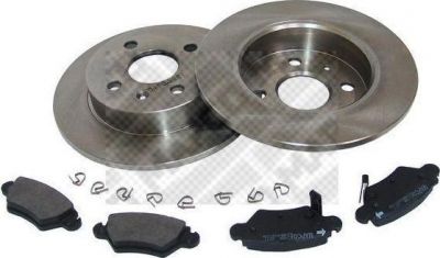MAPCO 47692 комплект тормозов, дисковый тормозной механизм на OPEL ASTRA G универсал (F35_)
