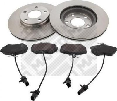 MAPCO 47924 комплект тормозов, дисковый тормозной механизм на AUDI A4 Avant (8D5, B5)
