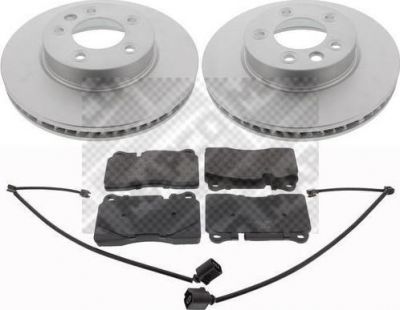 MAPCO 47981HPS комплект тормозов, дисковый тормозной механизм на VW TOUAREG (7P5)