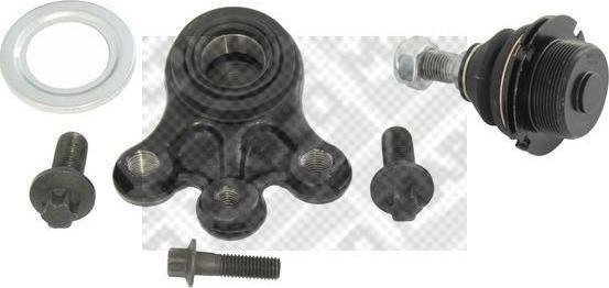 MAPCO 53309 ремонтный комплект, несущие / направляющие шарниры на PEUGEOT 407 (6D_)