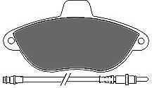 MAPCO 6475 комплект тормозных колодок, дисковый тормоз на PEUGEOT EXPERT фургон (222)