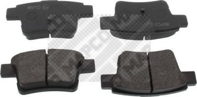 MAPCO 6821 Колодки тормозные дисковые задние 04-07 Ford Mondeo III/JAGUAR X-TYPE (1522073)