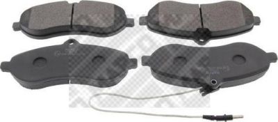 MAPCO 6851 комплект тормозных колодок, дисковый тормоз на PEUGEOT EXPERT Tepee (VF3V_)