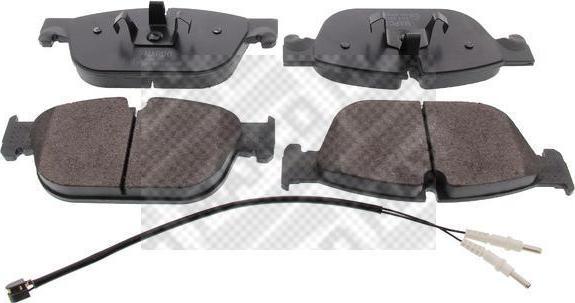MAPCO 6935 комплект тормозных колодок, дисковый тормоз на PEUGEOT 407 SW (6E_)