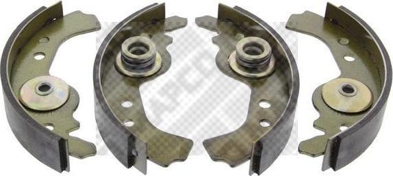 MAPCO 8027 комплект тормозных колодок на FIAT UNO (146A/E)