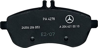 MERCEDES-BENZ Колодки передние W204 180-280/CGI 01/07-> (A007 420 92 20)
