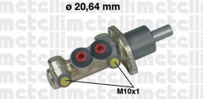 METELLI 05-0125 Главный тормозной цилиндр [20,64mm]
