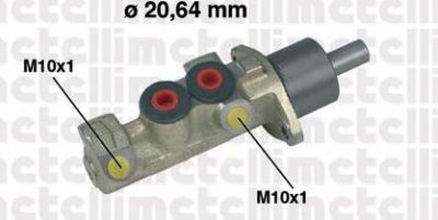 METELLI 05-0146 главный тормозной цилиндр на RENAULT CLIO I (B/C57_, 5/357_)