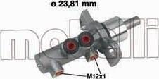 METELLI 05-0260 Цил.торм.глав. A4 1.6-2.8L 95-99
