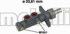 METELLI 05-0486 Главный тормозной цилиндр [23,81 mm]