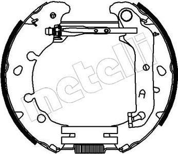 METELLI 51-0228 комплект тормозных колодок на FORD FIESTA IV (JA_, JB_)