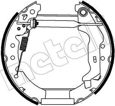 METELLI 51-0276 комплект тормозных колодок на TOYOTA CARINA E Sportswagon (_T19_)