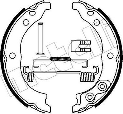 METELLI 53-0089K комплект тормозных колодок, стояночная тормозная с на FIAT DUCATO фургон (230L)