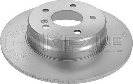 Meyle 015 523 2013/PD тормозной диск на MERCEDES-BENZ C-CLASS (W203)