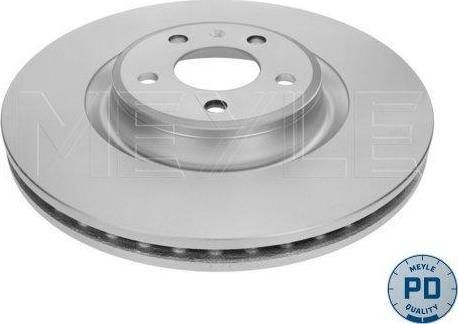 Meyle 183 521 0007/PD тормозной диск на AUDI Q5 (8R)