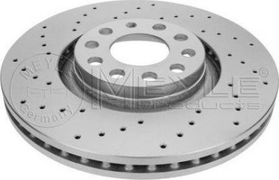 Meyle 183 521 1106/PD тормозной диск на AUDI A4 (8E2, B6)