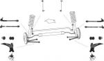 Meyle WG0480400 подвеска колеса на VW POLO (9N_)