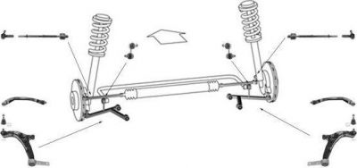 Meyle WG0483300 подвеска колеса на NISSAN PRIMERA (P12)