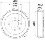 MINTEX MBD303 тормозной барабан на TOYOTA AYGO (PAB4_, KGB4_)