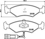 MINTEX MDB2110 комплект тормозных колодок, дисковый тормоз на FORD ESCORT III (GAA)