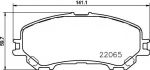 MINTEX MDB3717 комплект тормозных колодок, дисковый тормоз на NISSAN QASHQAI (J11, J11_)