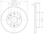 MINTEX MDC1531 тормозной диск на LAND ROVER FREELANDER Soft Top (LN_)