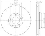 MINTEX MDC1611R тормозной диск на VW TOUAREG (7LA, 7L6, 7L7)