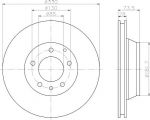 MINTEX MDC1612 тормозной диск на VW TOUAREG (7LA, 7L6, 7L7)